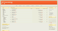 Desktop Screenshot of madridnoche.com